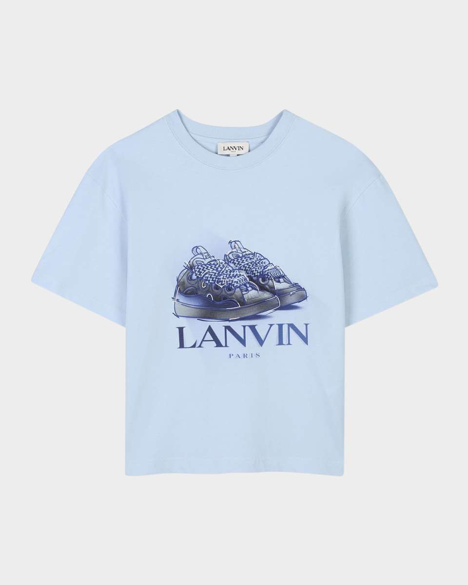 Boy's Curb Sneakers Graphic T-Shirt, Size 8-14